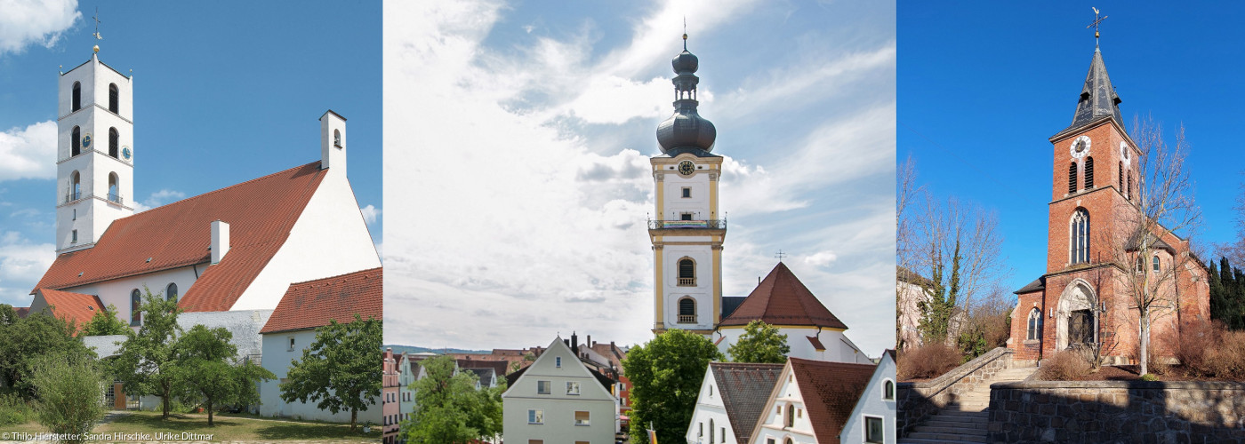 Drei Dekanatskirchen 