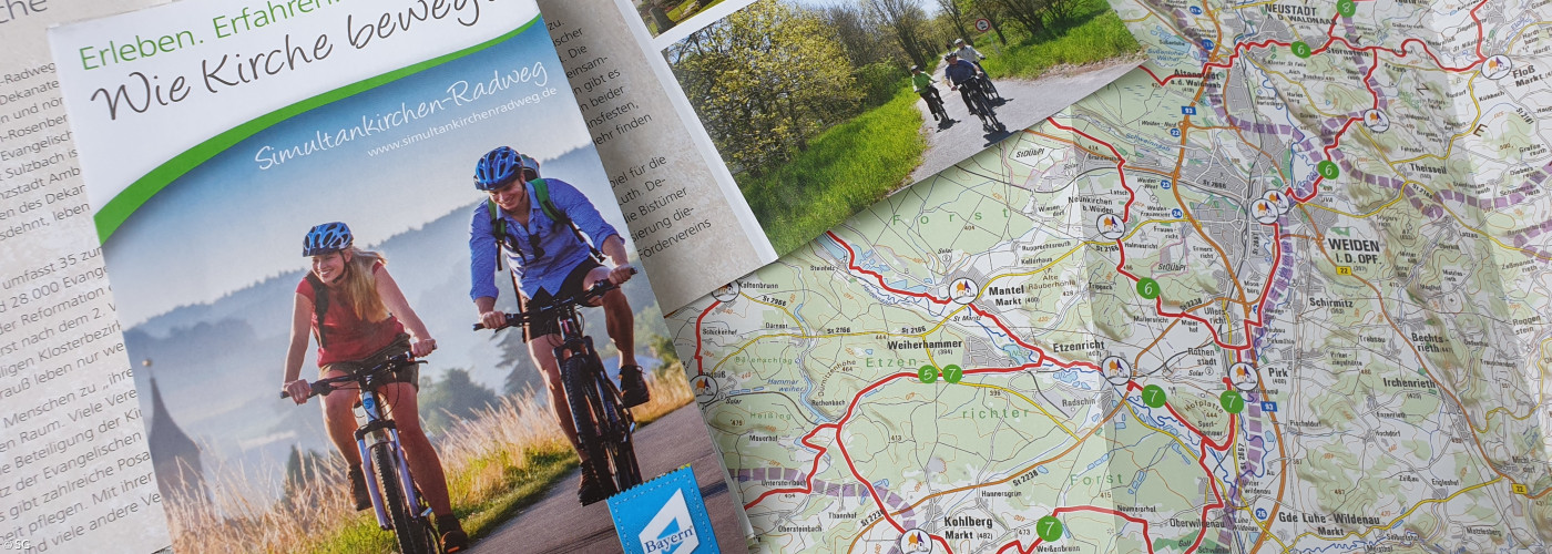 Radlkarte Simultankirchen-Radweg